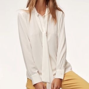 Aritzia Babaton Piero Long Sleeve Blouse XXS